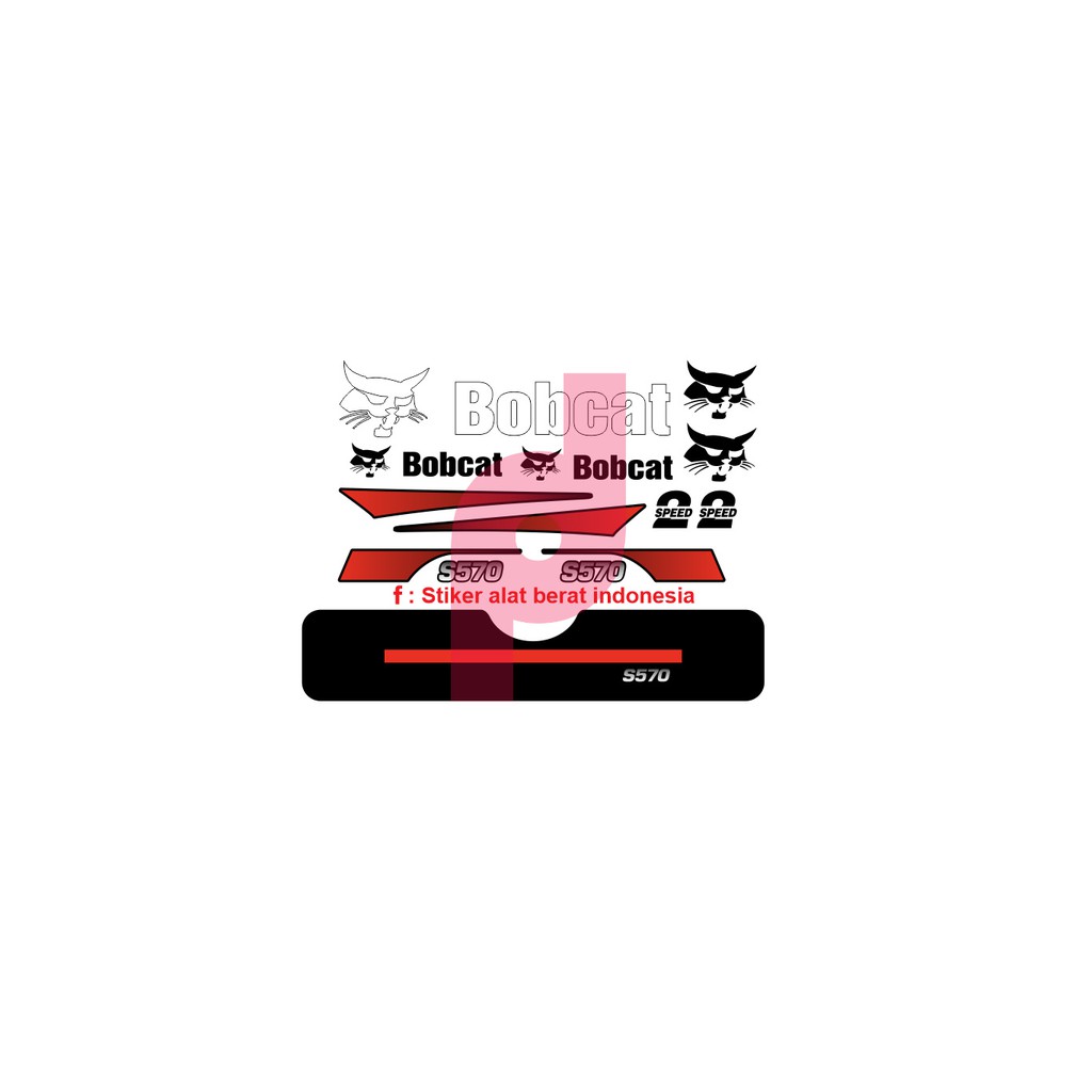 

Stiker BOBCAT S570