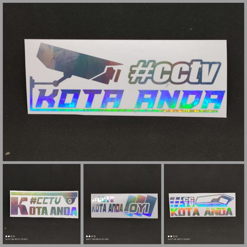 stiker cctv mania - cutting stiker cctv truk costum