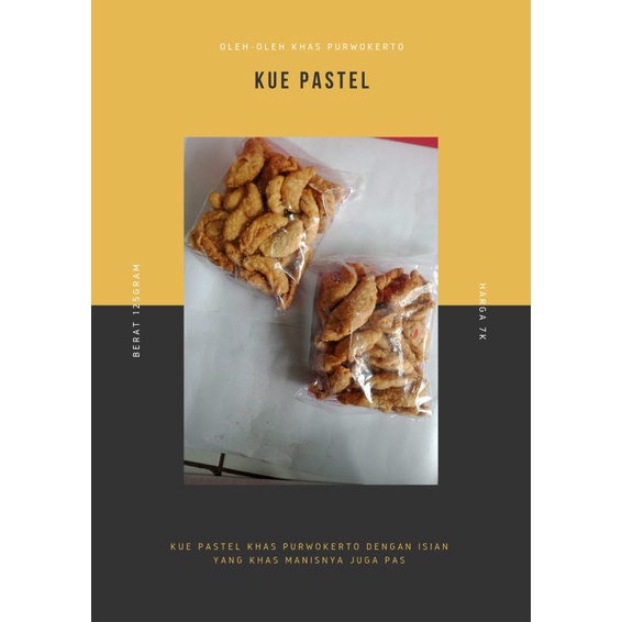 

Kue Pastel Khas Purwokerto,Manis Dan Gurih