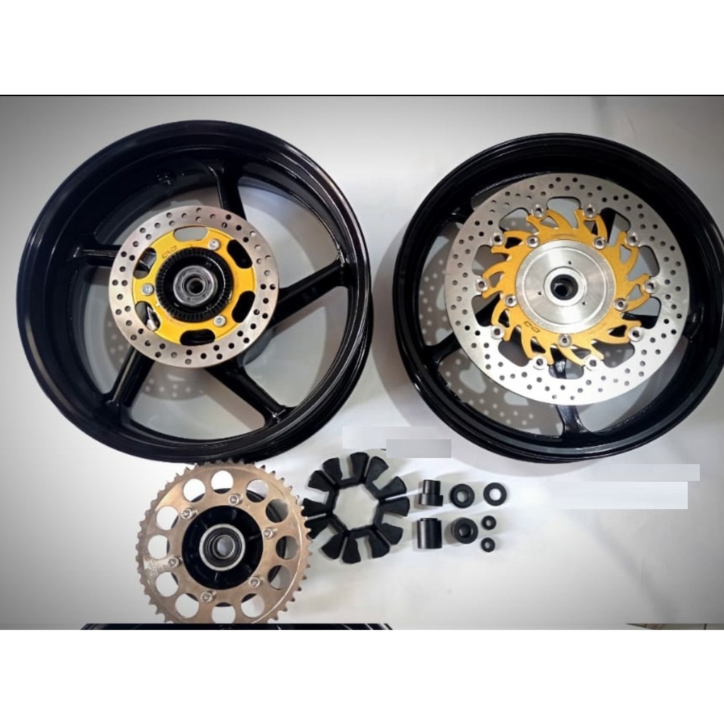 Velg lebar Delkevic PNP ZX25r ZX25 bukan OZ Marchesini Galespeed