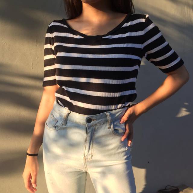 Uniqlo Striped Top