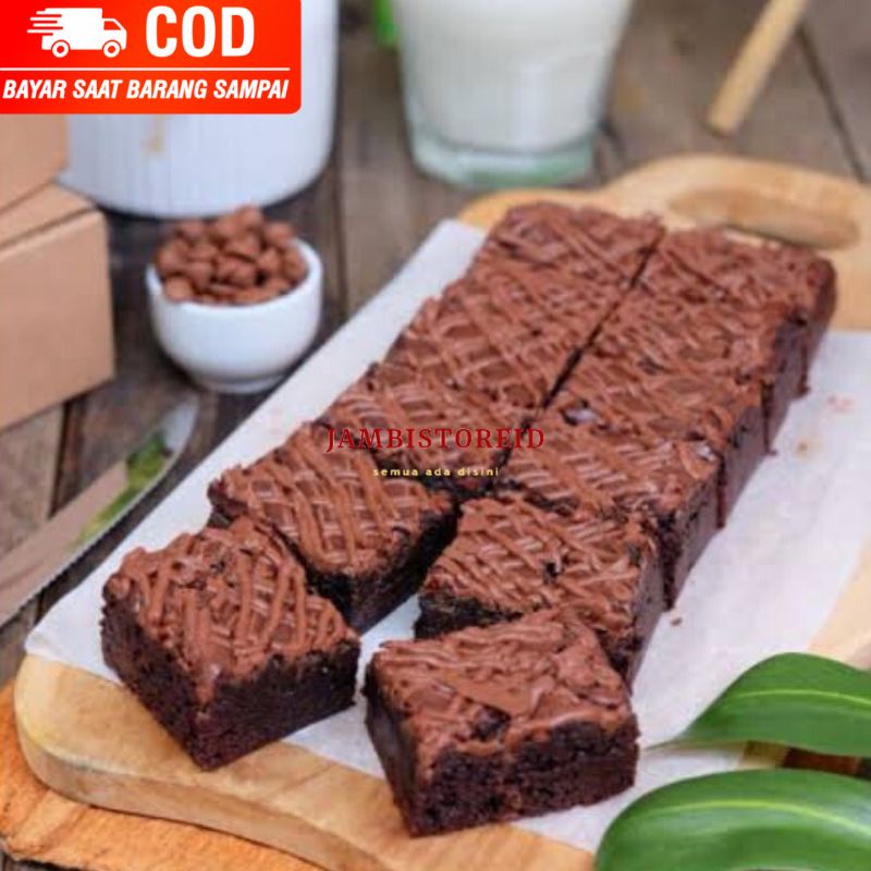 

(JAMBISTOREID) JAMBI LANGSUNG KIRIM Kue Brownies Nutella | Chewy | Fudgy Cheese Box Mix Sekat Topping Lotus Milo Oreo Keju Kacang Almond Jambi