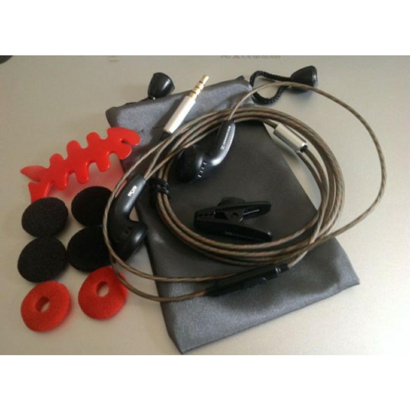 DIY Earbud Sennheiser MX500 Earphone+Mic Upgrade Version Bass Headset