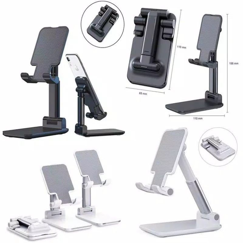 FOLDING DESKTOP PHONE HOLDER STAND HD-23 / PHONE HOLDER / HOLDER HP HD23