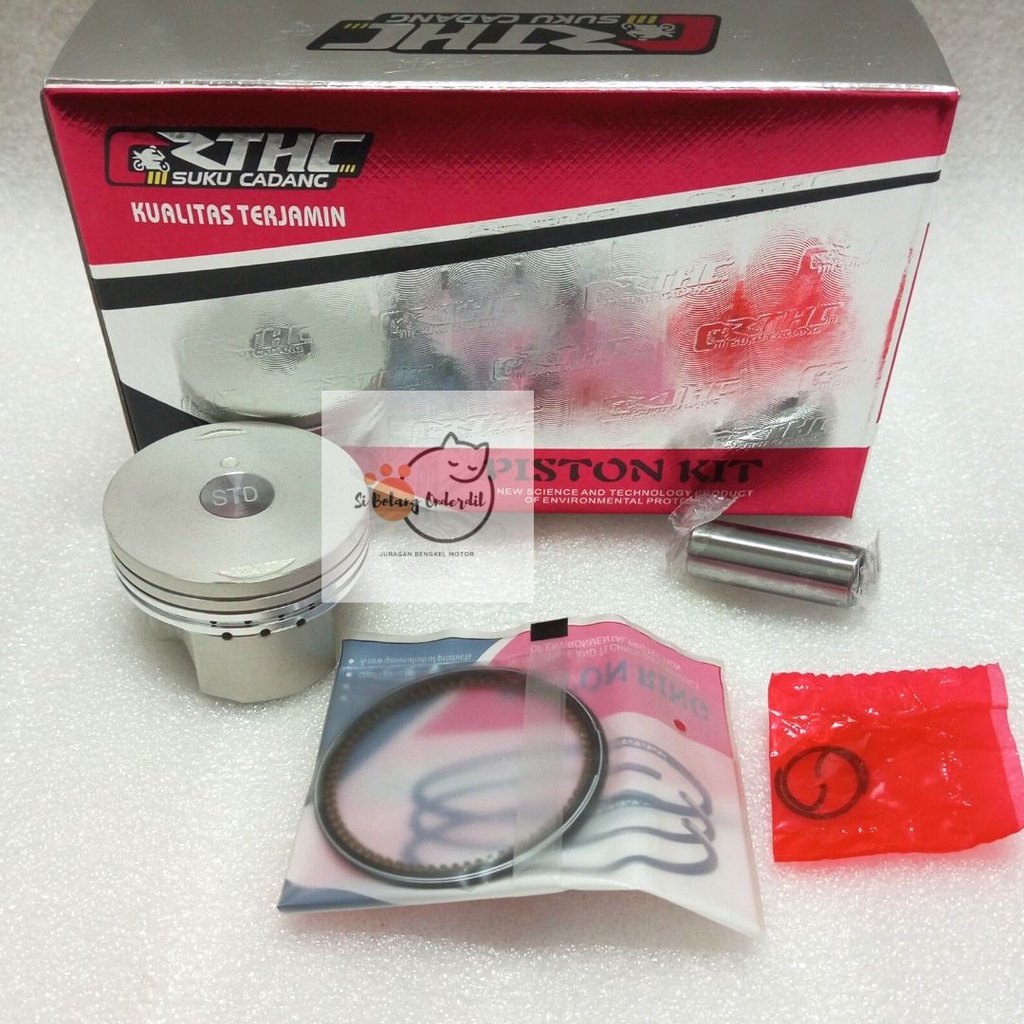 PISTON KIT SEHER RING SET HONDA VARIO SCOOPY SPACY MODEL KARBU OS STD 25 50 75 100