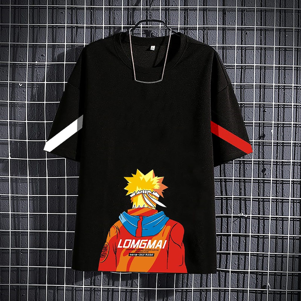 AMOSJKT28.KAOS NARUTO/KAOS LENGAN PENDEK/KAOS PRIA DEWASA