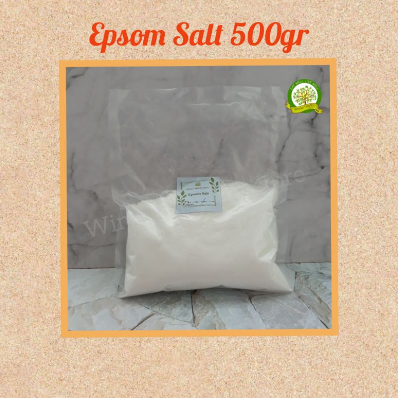 Epsom Salt/Garam kesehatan/Garam Epsom isi 500gr