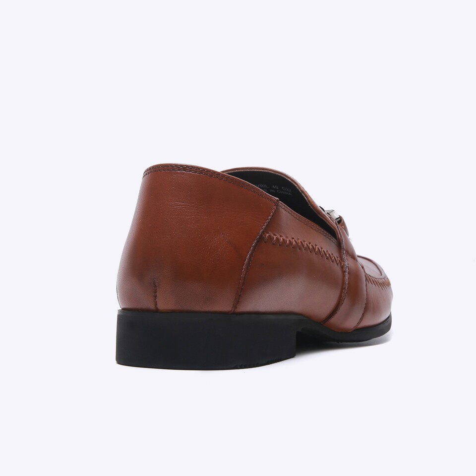 SEPATU FORMAL EVERBEST PRIA ORIGINAL PANTOFEL KULIT ASLI COKLAT EM62