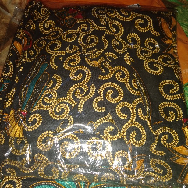 Batik Couple Keluarga - Couple Batik Indonesia Sarimbit Gamis Familly Set Hrb026 Batik Putra Hadi