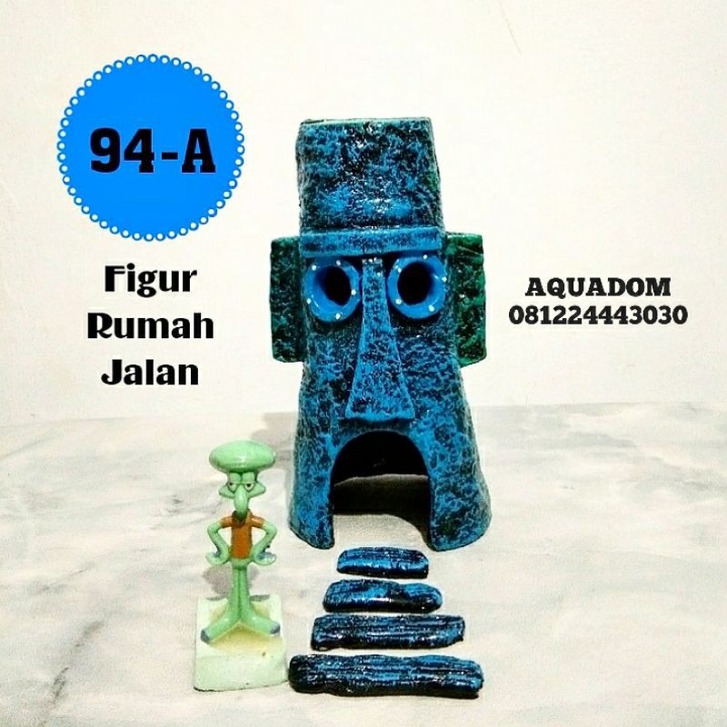 HIASAN AQUARIUM SPONGEBOB FRIENDS SQUIDWARD TEMPAT BERMAIN IKAN