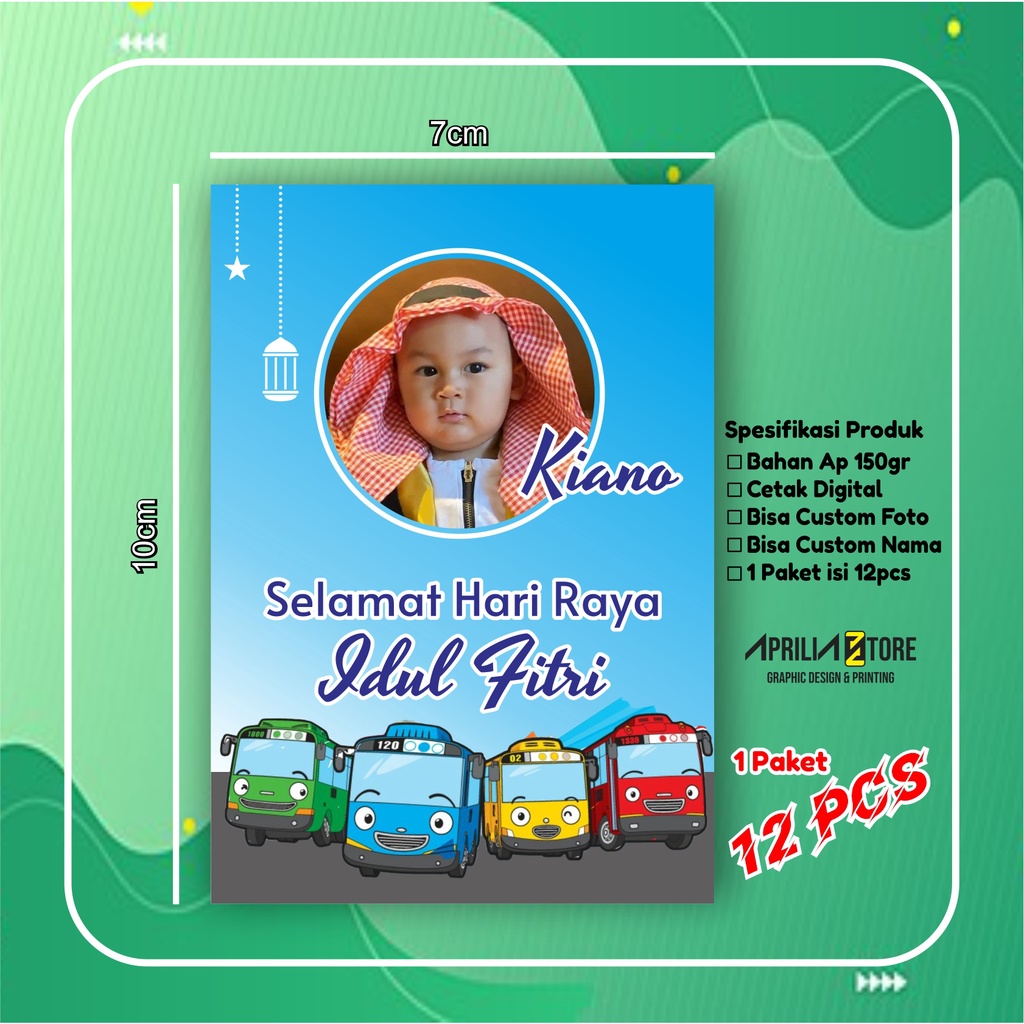 

Amplop Lebaran Custom Foto atau Teks (nama)