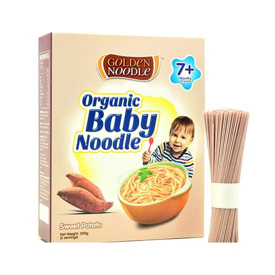 

Hot Promo!! Golden Noodle Organic Sweet Potato Baby Misua Noodle (200g)