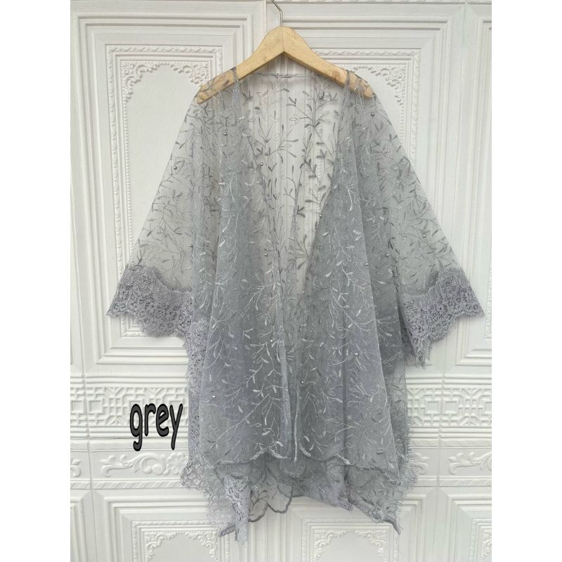 Cape outer tile brukat camara mix brukat seri2