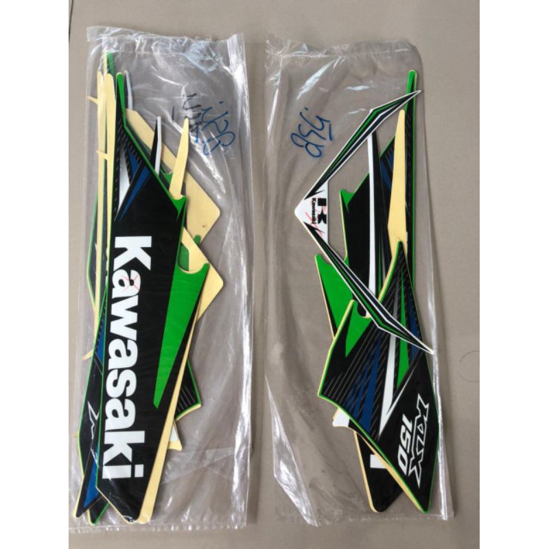 STRIPING KLX 150 (KAWASAKI) TAHUN 2014 UNTUK MODEL STANDAR