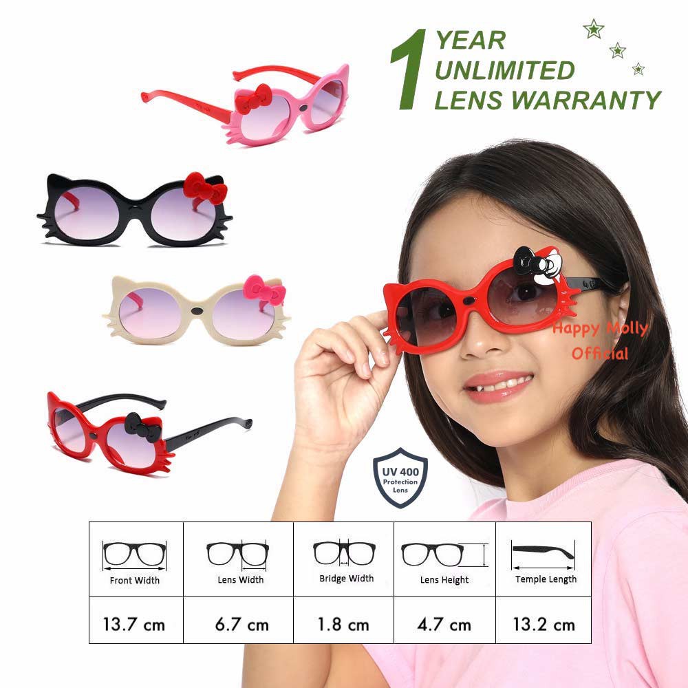 Kacamata Fashion Anak [ Pink ] UV 400 (Design Korea) Laki-laki &amp; Perempuan - HM659