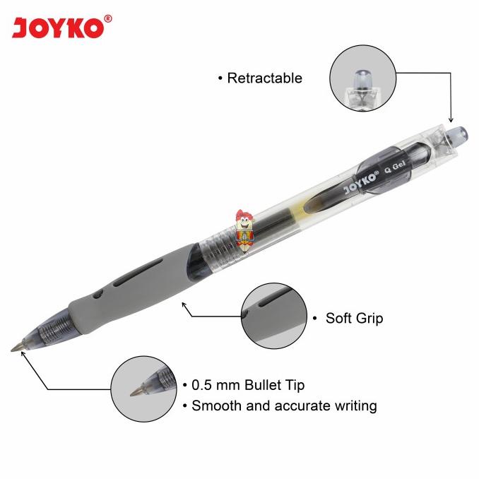 

Produk Terbaik] PENA JOYKO GELL GP-265 0.5mm