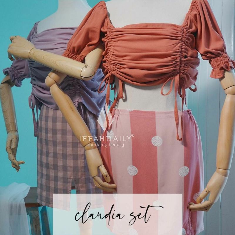 Homedress Cantik & Kekinian Claudia Dress by Iffah Daily Wear