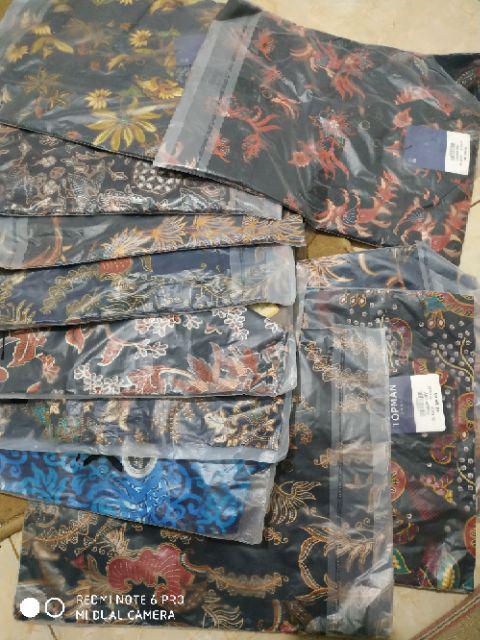 Freypv 7262 Long Batik Black Brown Floral M-xl Kemeja Batik