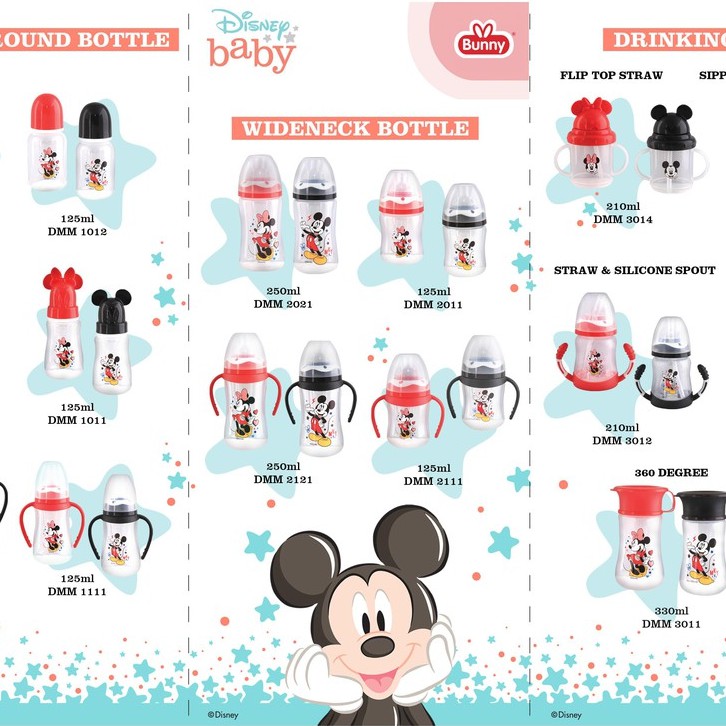 Lusty Bunny Botol Susu Karakter Disney Mickey Mouse