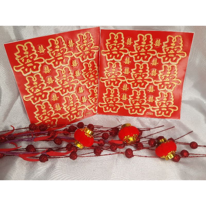 

STIKER SHUANGXI / SHANGHI WEDDING MIX 2 / 2LEMBAR