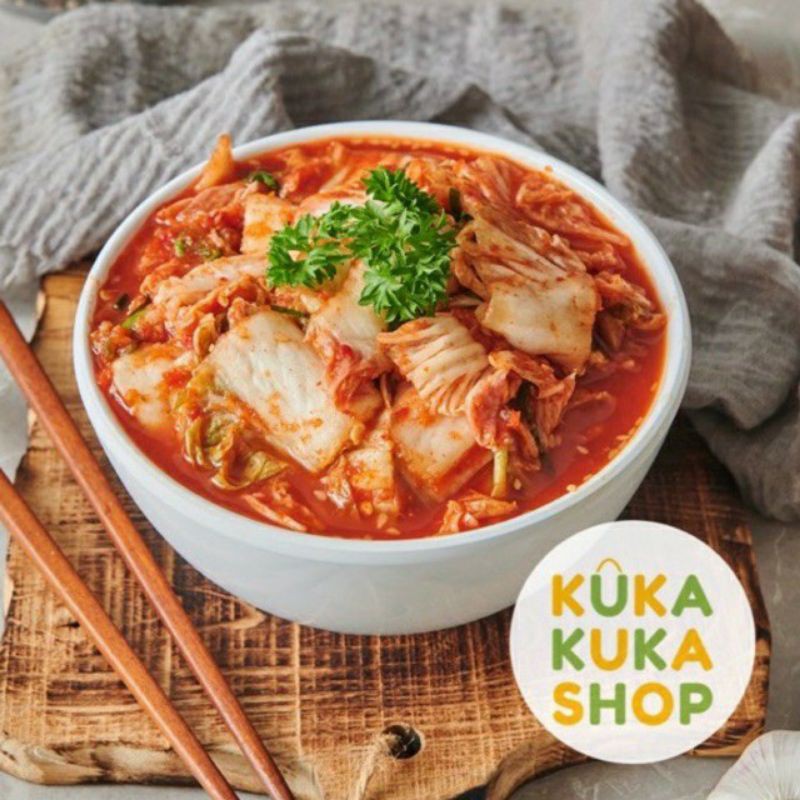 

KIMCHI SAWI FRESH KOREAN FOOD KUALITAS REATORAN NEW 1KG