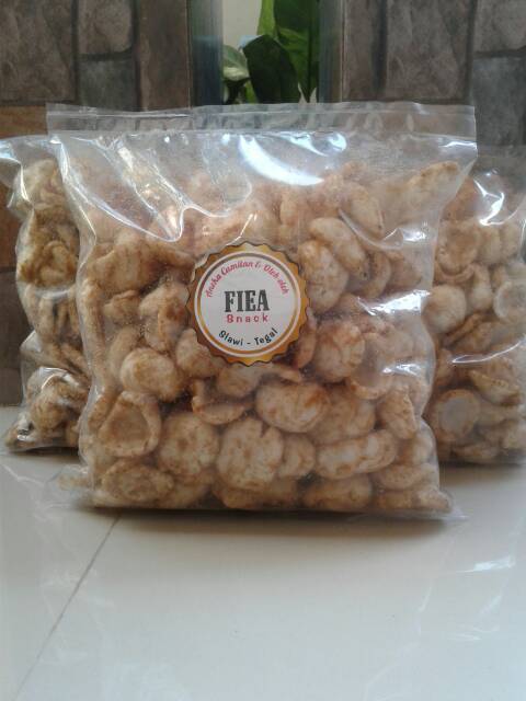 

Sekar_Shop07 Kerupuk Antor Glopot Khas Tegal 200 Gram (Ditimbang Dengan Kemasan) Antor Glopot Bumbu