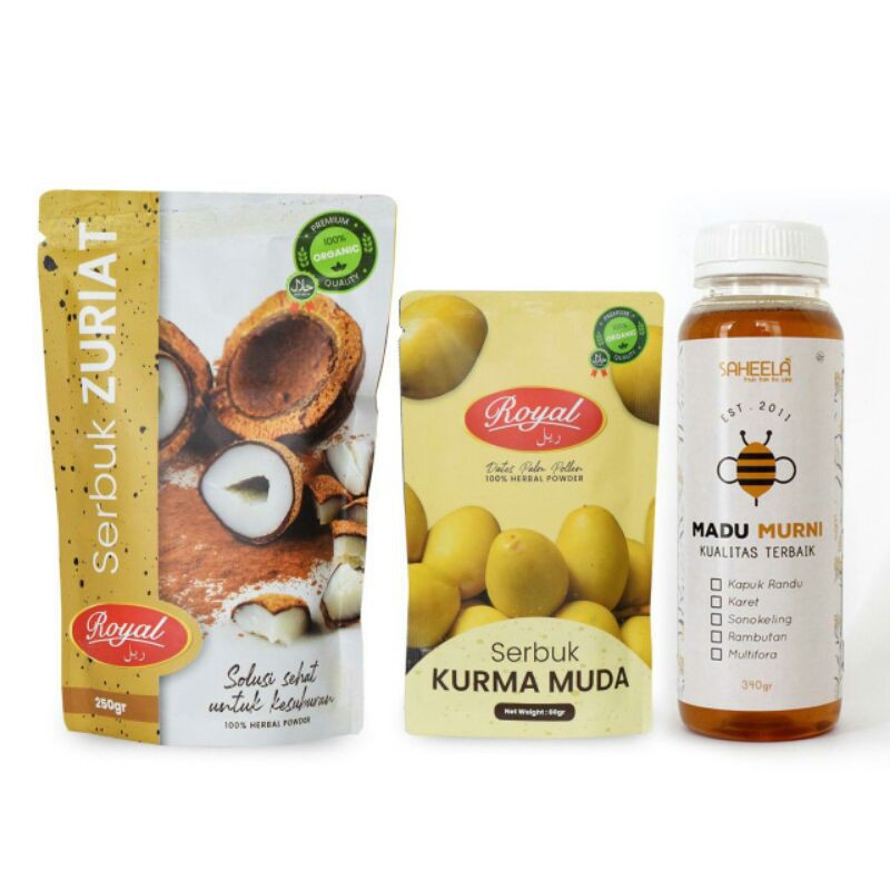 

PAKET PROMIL LENGKAP 3 ( Serbuk Zuriat + Serbuk Kurma Muda + Madu Murni Saheela 340g)