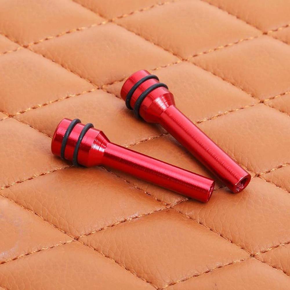 Quinton 2pcs Pin Pengunci Pintu Mobil / Truk Universal Bahan Aluminum Alloy 49mm