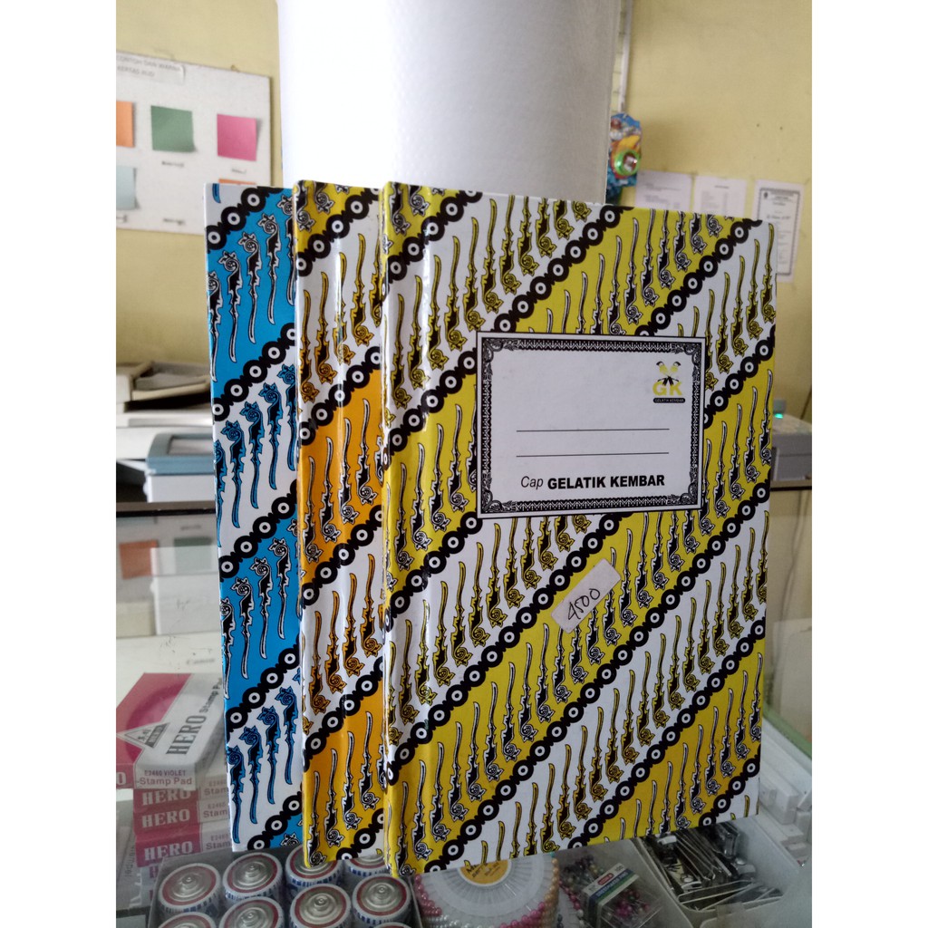 Buku Batik Kecil 100 gelatik kembar