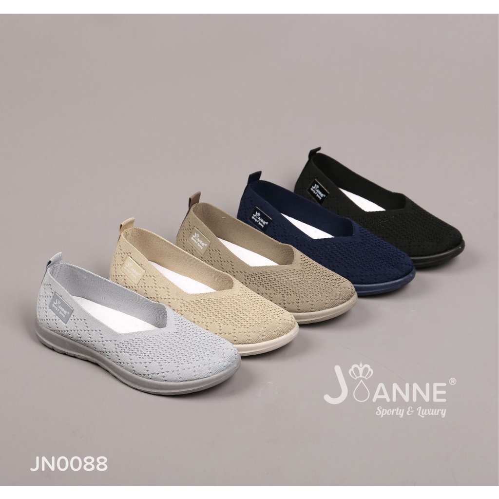 JOANNE FlyKnit Flat Shoes #JN0088 ORIGINAL