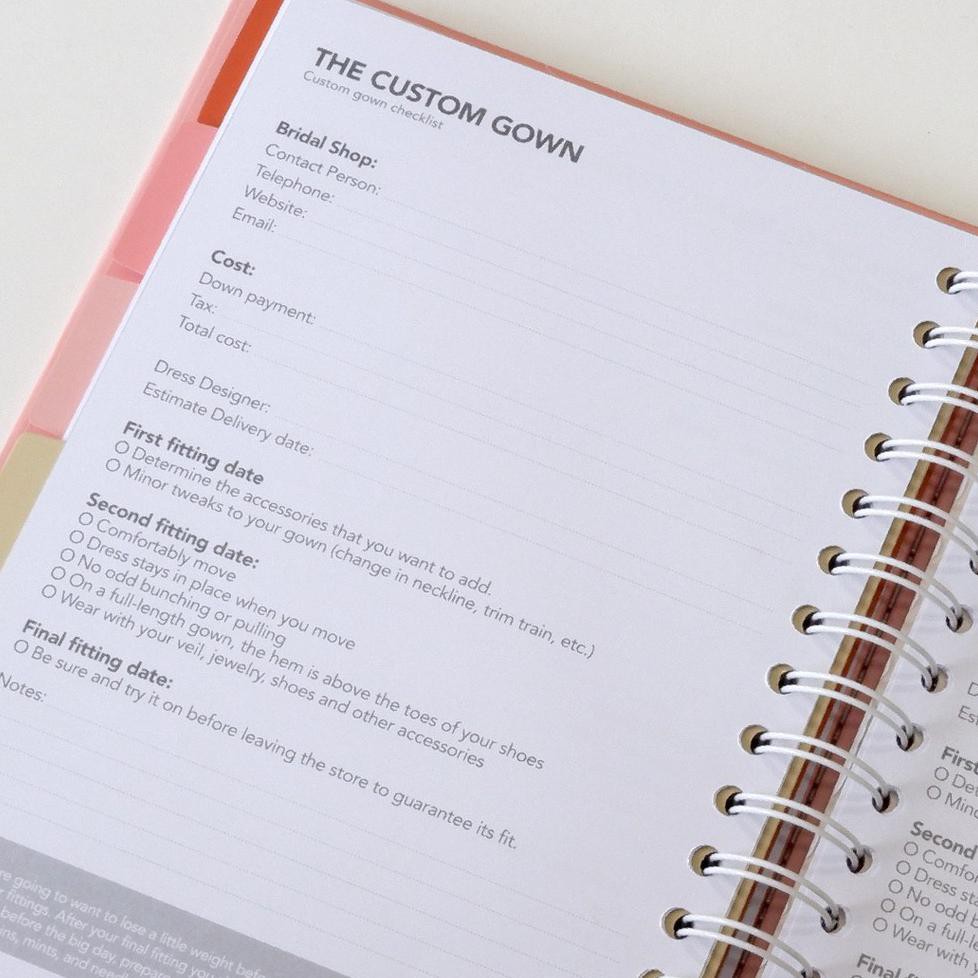 

4.4 COD WEDDING PLANNER BOOK BY VOLA