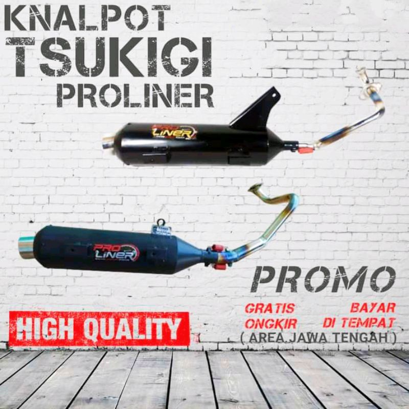 knalpot tsukigi mber proliner mber beat mio vario scoopy