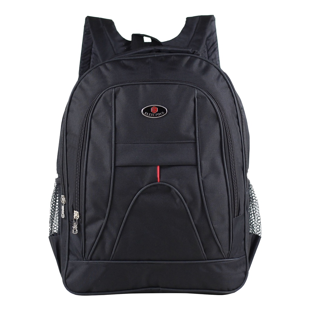 Tas Ransel Laptop Elite Polo Original Formal Anak Sekolah SD SMP SMA Kuliah Dewasa Kerja Kantor