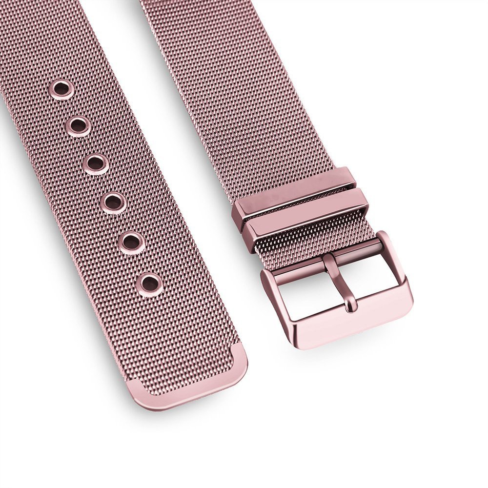 Strap Apple Watch Milanese Buckle Stainless Steel Sport Band Tali Jam Apple Series 1 2 3 4 5 6 SE 7 8 ultra