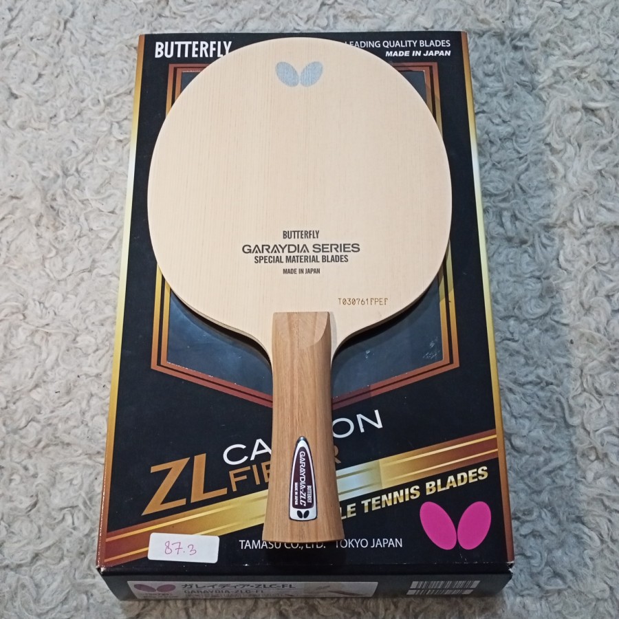 [PROMO] Bet pingpong Tenis meja BUTTERFLY GARAYDIA ZLC FL OFF ORIGINAL JAPAN J