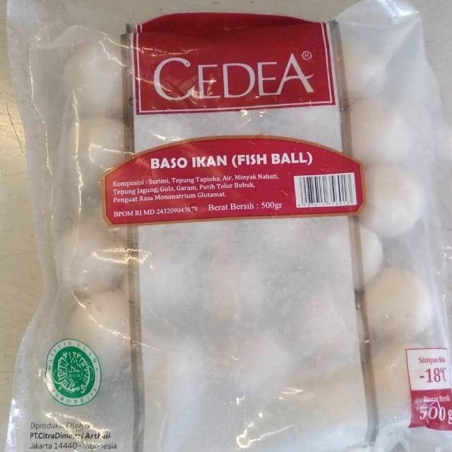 

Cedea Baso Ikan 500gr