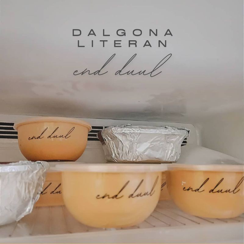 

Dalgona Literan By End.Duul Hazelnut Coffee