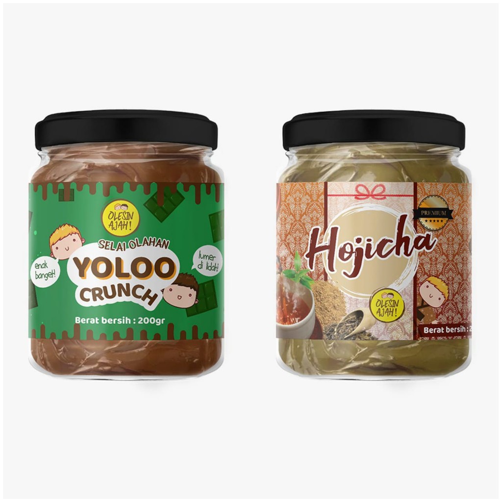 

Promo OlesinAjah Selai Yoloo 200Gr + Hojicha 200Gr