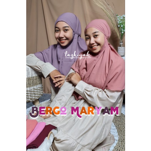 PROMO!!!(35k get3pcs)BERGO MARYAM INSTAN