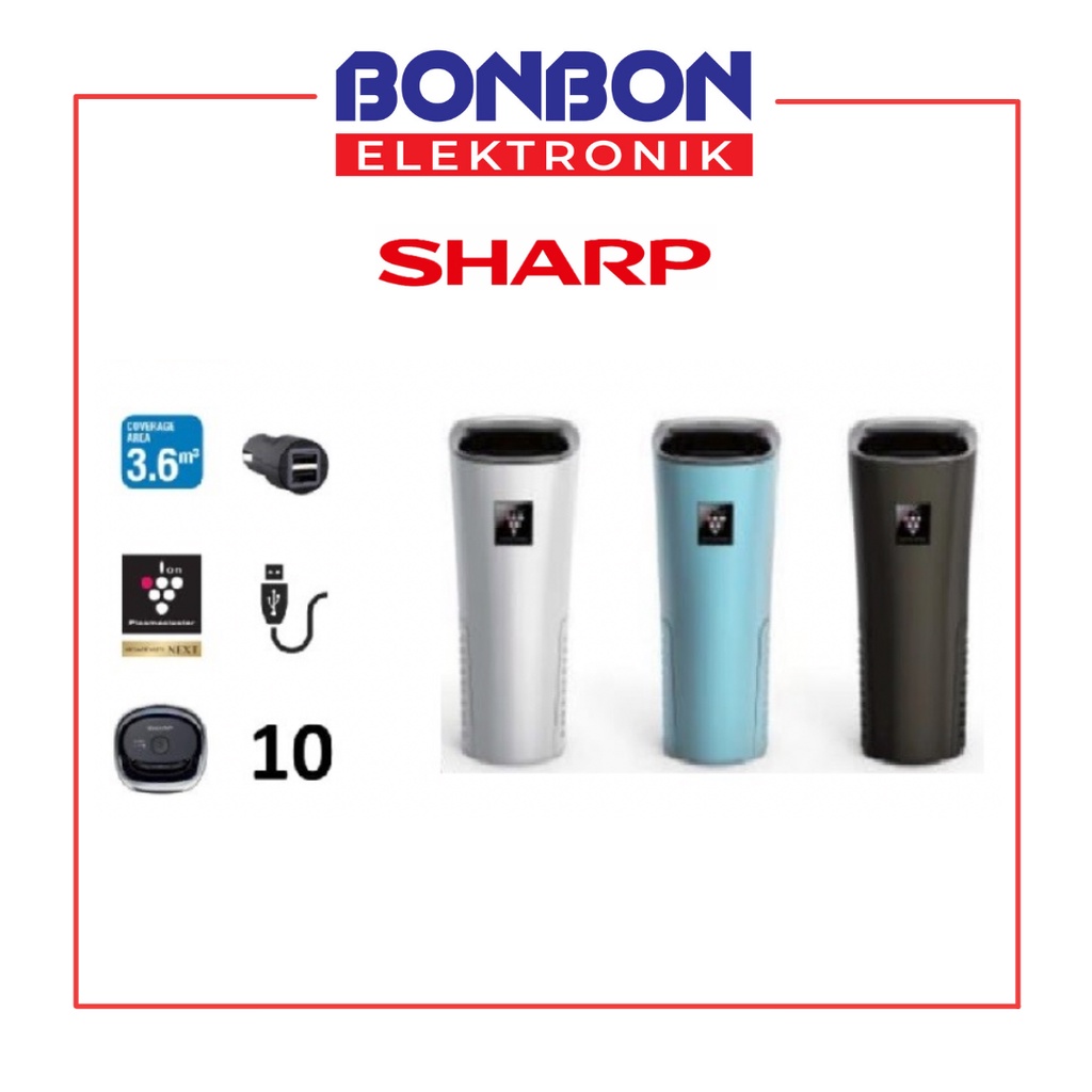 Sharp Car Air Purifier IG-NX2Y-A/B/W High Density NEXT Mobil 3.6m³