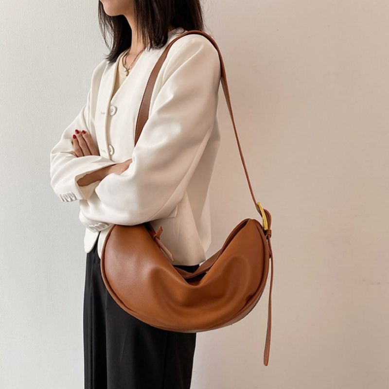 G1940 SELEMPANG WANITA TAS BAHU KULIT SEMPANG VINTAGE WANITA IMPORT BAHAN LEMBUT