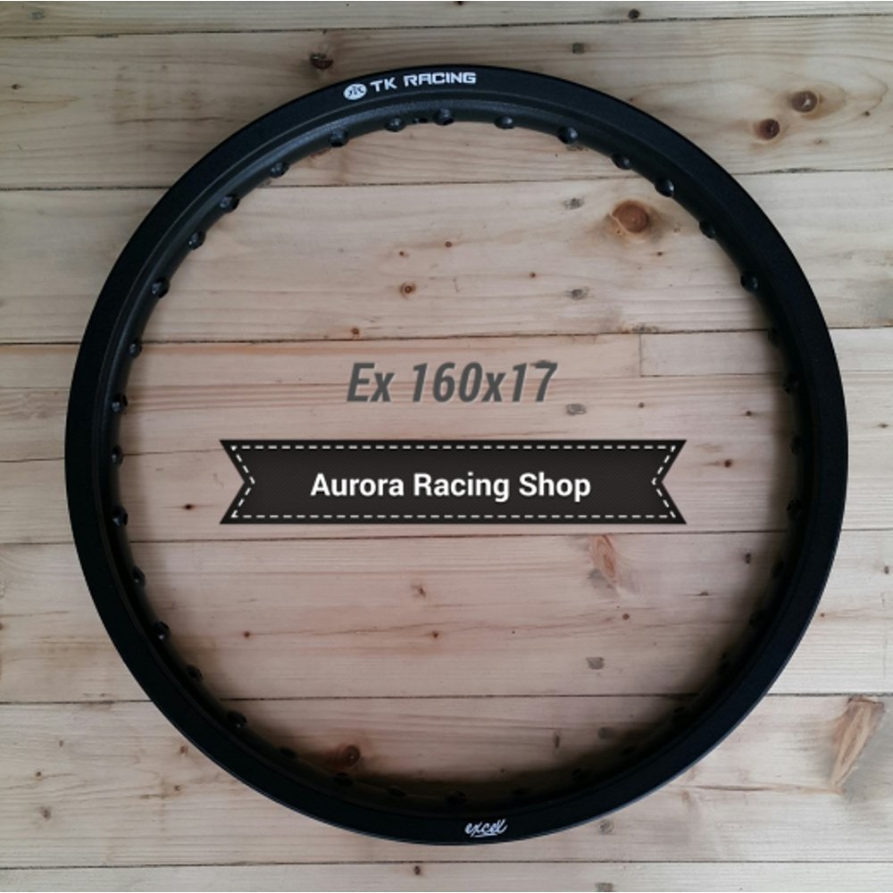 Velg  Rim  TK Excel 17 x 160  warna Black