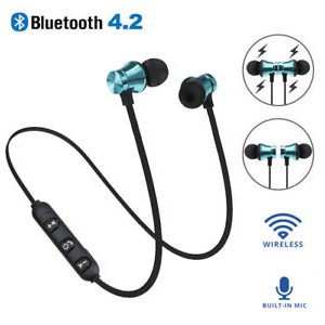 MAGNETIC Headset Bluetooth Magnet Sport Handsfree Bluetooth earphone lari jogging Earphone Bluetooth