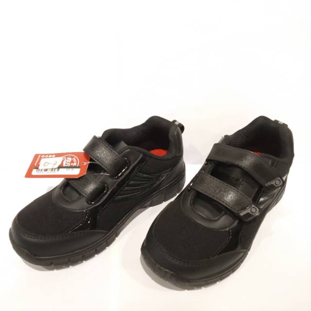 Bata Bfirst Sepatu Sekolah Anak Unisex Full Hitam 3816607