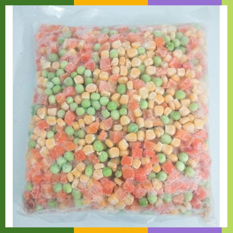 

Frozen Mixed Vegetables / Mix Vegetables /Qingdao Mixed Vegetables 1Kg
