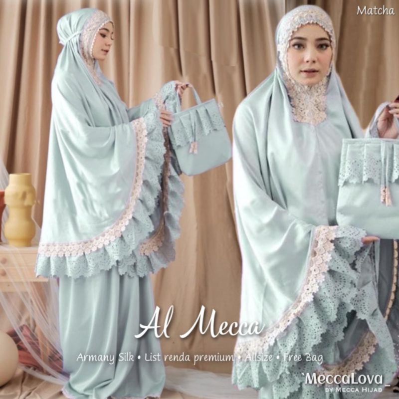 Mukena al mecca bahan halus adem