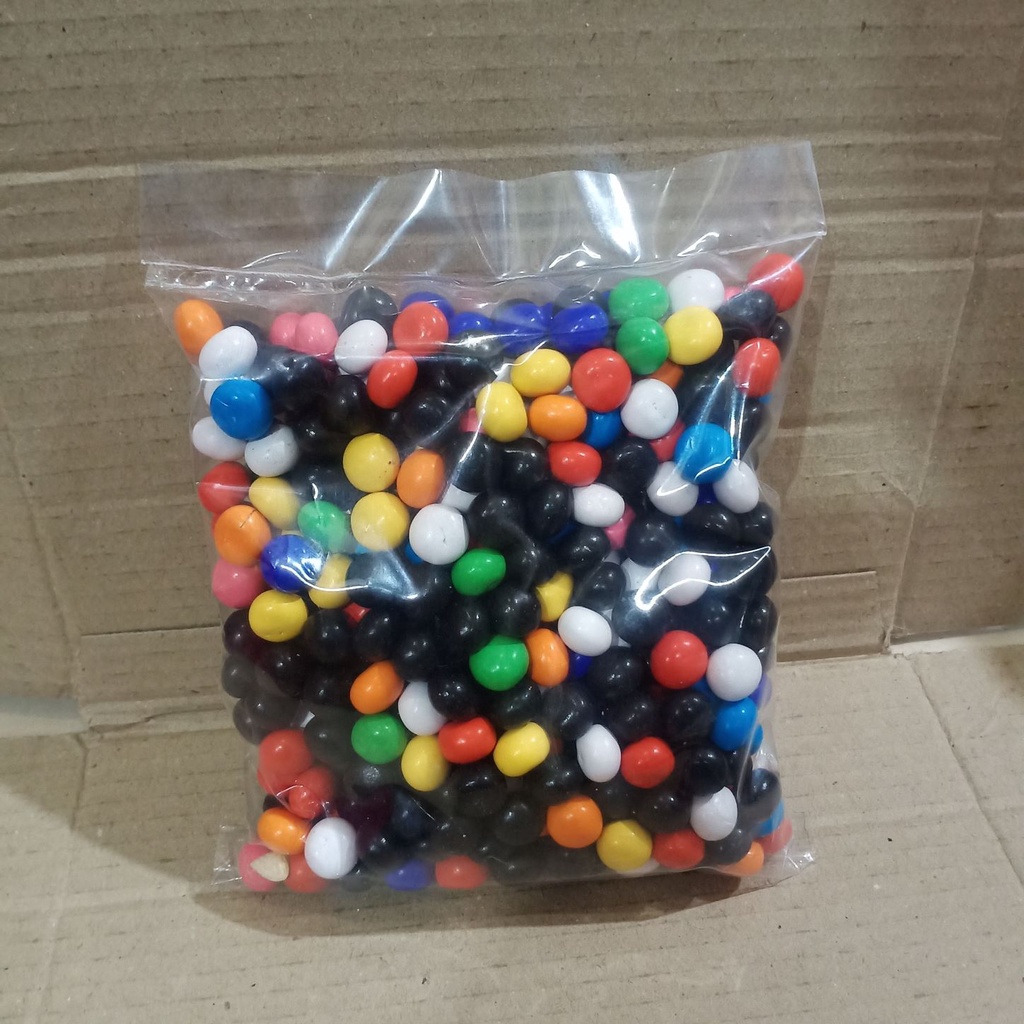 

Cemilan Kue Kering Biskuit Bola Warna Rasa Coklat 500gr