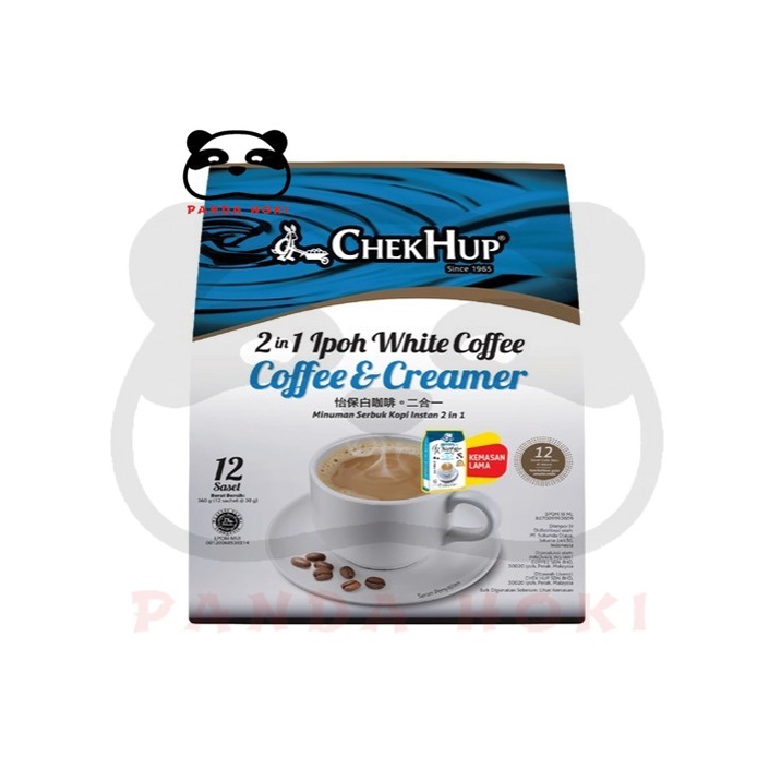 

CHEK HUP 2 in 1 Ipoh White Coffee No Sugar / KOPI CHEKHUP [ 30gr x 12 ]