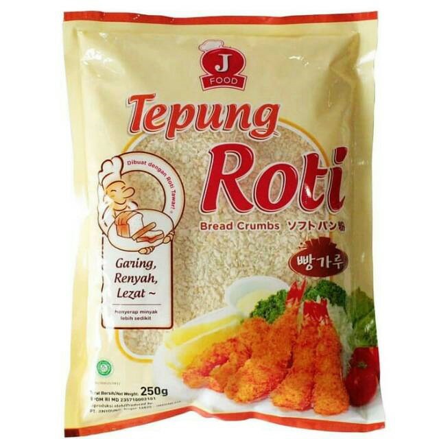 

TEPUNG ROTI J FOOD WHITE 250GRAM