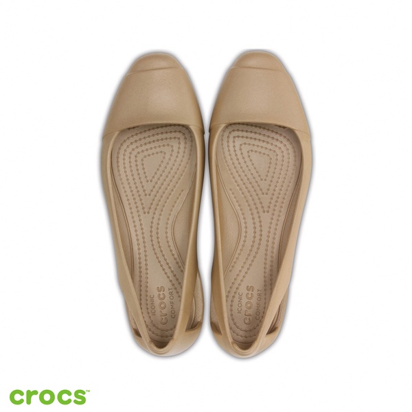 Sandal Wanita / Crocs Siena Flat Sepatu  / Crocs Wanita / Crocs Sienna / Fashion Wanita - Espresso -  202811-710